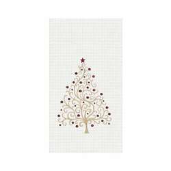 Item 231144 Christmas Tree Swirl Kitchen Towel