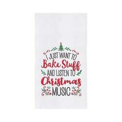 Item 231154 Bake And Christmas Music Towel