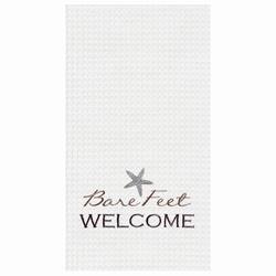 Item 231198 BARE FEET WELCOME KITCHEN TOWEL