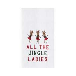 Item 231202 thumbnail All The Jingle Ladies Kitchen Towel