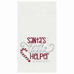 Item 231207 Santa's Little Helper Kitchen Towel