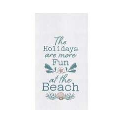Item 231255 Holidays Are More Fun Kitchen Towel