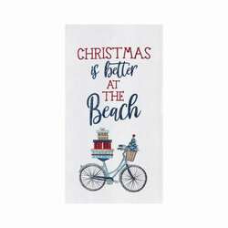 Item 231298 Christmas Better At Beach Kitchen Towel