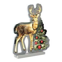 Item 245124 thumbnail Deer With Tree Infinity Light