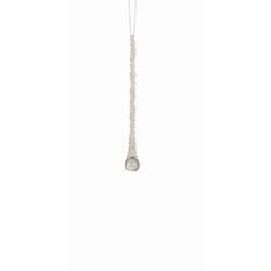 Item 245127 Small Silver Drop Icicle Ornament
