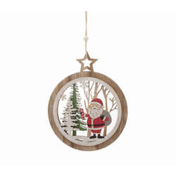 Item 245181 Small Santa Cut-Out Ornament