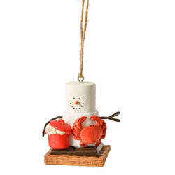 S'more with Summer Drink Ornament Free Ship USA 