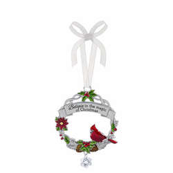 Item 254296 Believe In Magic Of Christmas Ornament