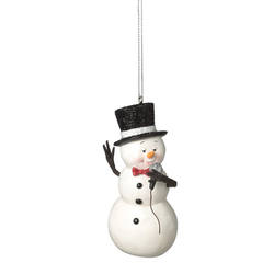 Item 260068 Crooning Snowman Ornament