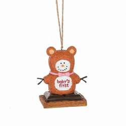Item 260170 S'mores Baby's First Bear Ornament