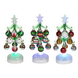 Item 260175 LED Christmas Tree With Ornaments