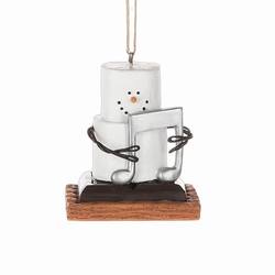 Item 260190 S'mores With Silver Musical Note Ornament