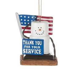 Item 260202 thumbnail S'mores Thank You For Your Service Ornament
