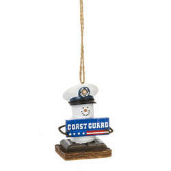 Item 260237 S'mores Coast Guard Ornament