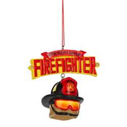 Item 260321 Firefighter Helmet Ornament