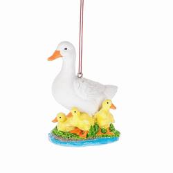 Item 260370 Duck With Babies Ornament
