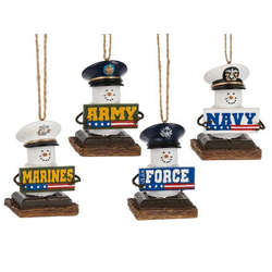 Item 260375 S'mores Military Ornament