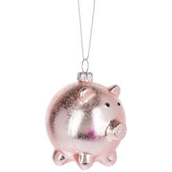 Item 260458 Pink Piggy Ornament