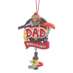 Item 260491 thumbnail Dad King Of The Grill Ornament