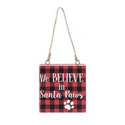 Item 260505 We Believe In Santa Paws