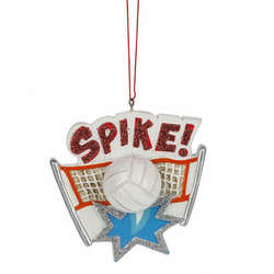 Item 260527 Spike Volleyball Ornament