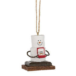 Item 260545 S'mores Engaged Ornament
