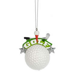 Item 260555 Golf Ornament