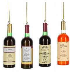 Item 260557 Wine Bottle Ornament