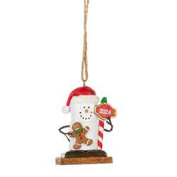 Item 260605 thumbnail Dated 2024 Holiday Smores Ornament