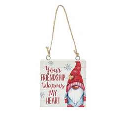 Item 260619 Your Friendship Warms My Heart Ornament