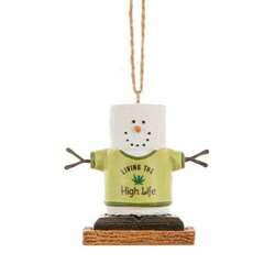 Item 260625 S'mores Living The High Life Ornament