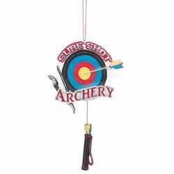 Item 260667 Sure Shot Archery Ornament
