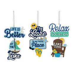 Item 260683 Lake Time Ornament