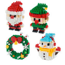 Item 260738 thumbnail 3D Christmas Building Blocks Kit