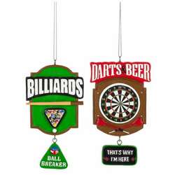 Item 260745 Bar Game Ornament