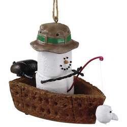 Item 260789 thumbnail S'mores In Fishing Boat Ornament