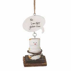 Item 260819 Toasted S'mores No I Am Not Gluten-Free Ornament