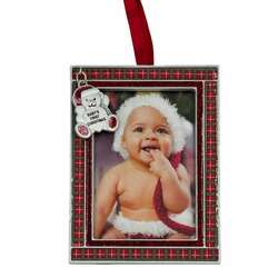 Item 260831 Babys First Christmas Frame Ornament