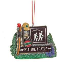 Item 260838 Hit The Trails Ornament