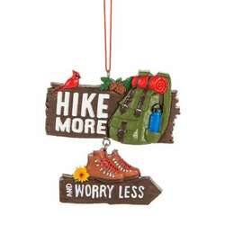 Item 260843 thumbnail Hike More And Worry Less Ornament
