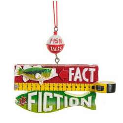 Item 260848 Fish Tales Fact/Fiction Ornament