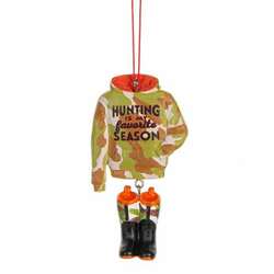 Item 260865 Hunting Is My Favorite Season Ornament