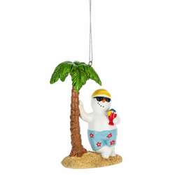 Item 260892 Tropical Snowman Ornament