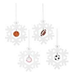 Item 260919 thumbnail Snowflake Sport Ornament