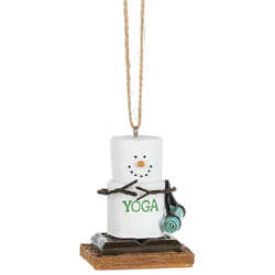 Item 260927 S'mores Yoga Ornament