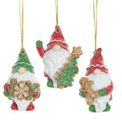 Item 260942 Gingerbread Gnome Ornament