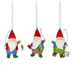 Item 260962 thumbnail Gnome Fishing Ornament