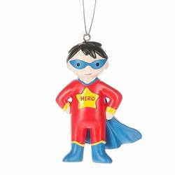 Item 260965 Boy Superhero Ornament