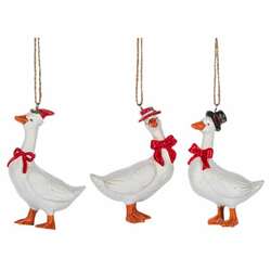 Item 261060 Cottage Geese Ornament