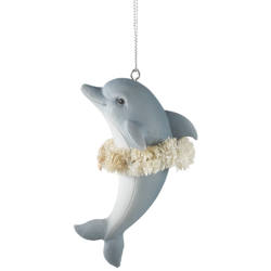 Item 261087 Christmas Dolphin Ornament